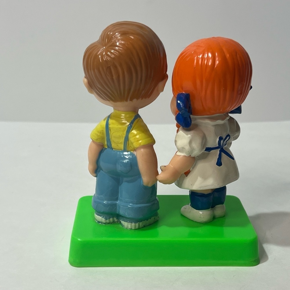 Vintage 1971 Berries Im So Happy You Came Into My Life Couple Figurine MCM - Picture 5 of 12